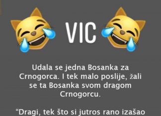 VIC: Udala se jedna Bosanka za jednog Crnogorca