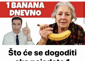 Evo što će se dogoditi ako pojedete 1 BANANU svaki dan