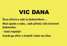 VIC DANA: Žena oficira s ljubavnikom u sobi