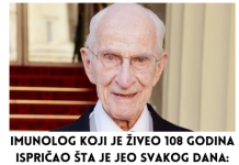 Imunolog koji je živeo 108 godina ispričao šta je jeo svakog dana: Savet za sve one koji žele da budu zdravi i mršavi