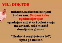 Vic dana: Neobičan san