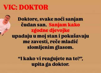 Vic dana: Neobičan san