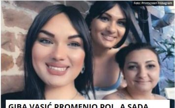 GIBA VASIĆ PROMENIO POL, A SADA OBJAVIO I FOTKE BEZ ODEĆE! Vreo snimak iz kupatila i spavaće sobe zapalio mreže! (FOTO)