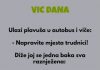 VIC: Ulazi plavuša u autobus