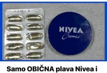 Samo OBIČNA plava Nivea i jeftin vitamin iz apoteke: Pomiješajte i koristite odmah – dame, to je najbolja stvar ikad!