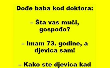 VIC: Babu nešto muči