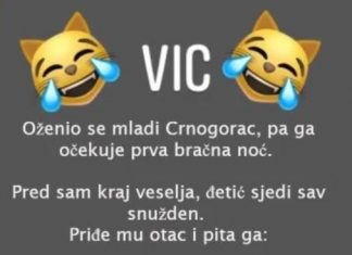 VIC DANA: Prva bračna noć