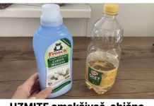 UZMITE omekšivač, obično sirće i dobro sačuvajte ovaj domaći trik: Koristim ga godinama i preporučujem svima!