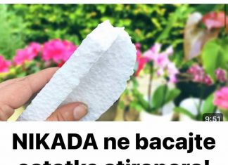 NIKADA ne bacajte ostatke stiropora! Vrijedi zlata!