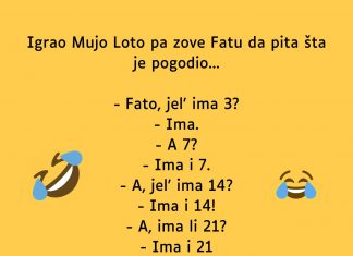 VIC DANA: Igrao Mujo loto