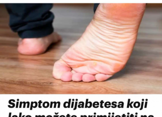 Simptom dijabetesa koji lako možete primijetiti na svojim stopalima: NIKAD GA NE IGNORIŠITE!