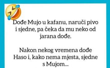VIC DANA: Došao Mujo u kafanu…