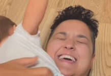 MARIJA ŠERIFOVIĆ PRVI PUT POKAZALA LICE SINA Više od godinu dana krila od javnosti kako dječak izgleda, a sada podijelila neodoljive kadrove iz stana