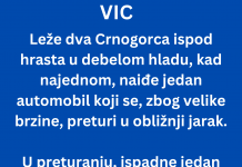 VIC DANA: Leže dva crnogorca