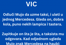 VIC DANA: Mujo i taksi