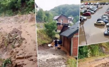 NEVIĐENO NEVRIJEME RAZORILO SRBIJU! Potop u sred bijela dana – Trgovi pretvoreni u rijeke, građani u panici!