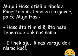VIC DANA: Mujo i Haso u ribolovu