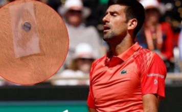 ĐOKOVIĆ SKINUO MAJICU, A ONDA SU LJUDIMA PALE VILICE???”! Ljudi u neverici zbog ŠOK prizora – šta je ovo na Novakovim grudima?!