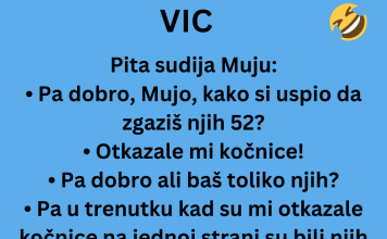 VIC DANA: Muji otkazale kočinice