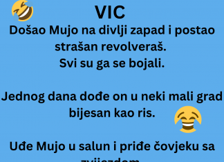 VIC DANA. Došao Mujo na divlji zapad