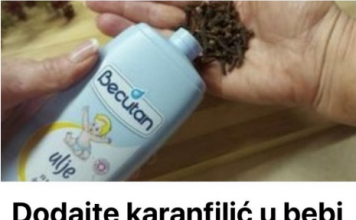 Dodajte karanfilić u bebi ulje ZA 1 MINUT BIĆETE ŠOKIRANI REZULTATOM