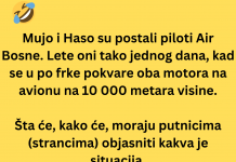 VIC DANA: Mujo i Haso su postali piloti Air Bosne