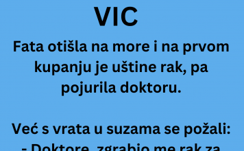VIC DANA: Fata se kupala u moru