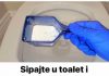 SIPAJTE U TOALET I SAČEKAJTE 15MINUTA: Domaći trik koji bi SVI trebali znati!