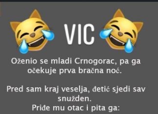 VIC DANA: Crnogorac se oženio