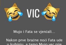 VIC DANA: Prva bračna noć
