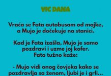 VIC DANA: Fata na autobuskoj stanici