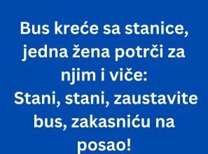 VIC DANA: Bus kreće sa stanice