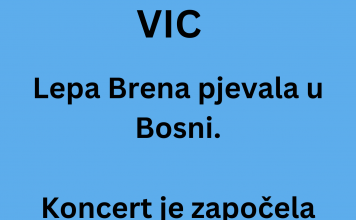 VIC DANA: Koncert Lepe Brene