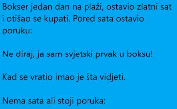 VIC DANA: Bokser na plaži