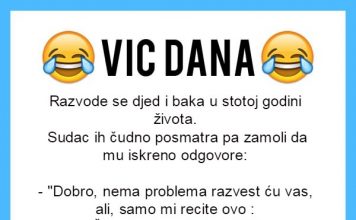 VIC DANA: Razvod u stotoj