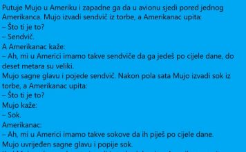 VIC DANA: Mujo u avionu za Ameriku