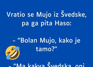 VIC DANA: Vratio se Mujo iz Švedske