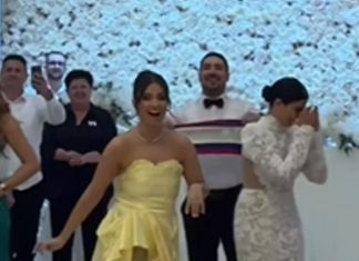 Mladenci iz Mostara se šokirali poklonom koji su dobili od kuma: Ceo Balkan bruji o urnebesnoj sceni (VIDEO) Mladenci iz Mostara se šokirali poklonom koji su dobili od kuma: Ceo Balkan bruji o urnebesnoj sceni (VIDEO) - featured image