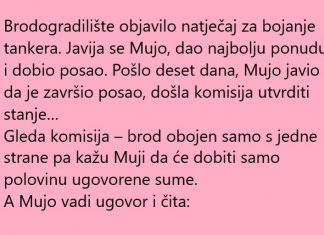 VIC DANA: Bojanje tankera