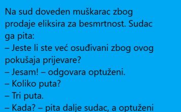 VIC DANA: Eliksir za besmrtnost