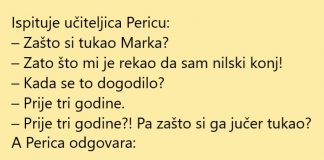 VIC DANA: Rekao mu da je nilski konj