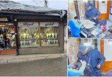 UZNEMIRUJUĆE! ORUŽANA PLJAČKA ZLATARE U NOVOM PAZARU UŽIVO: Kamera snimila razbojnika sa pištoljem i biber sprejom – ukrao nakit u vrednosti od 400.000 evra UZNEMIRUJUĆE! ORUŽANA PLJAČKA ZLATARE U NOVOM PAZARU UŽIVO: Kamera snimila razbojnika sa pištoljem i biber sprejom - ukrao nakit u vrednosti od 400.000 evra - featured image