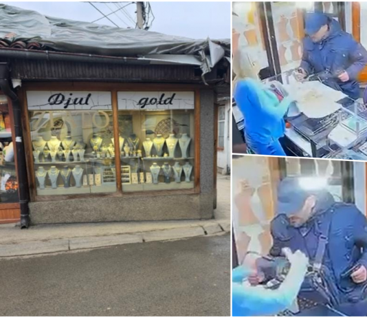 UZNEMIRUJUĆE! ORUŽANA PLJAČKA ZLATARE U NOVOM PAZARU UŽIVO: Kamera snimila razbojnika sa pištoljem i biber sprejom – ukrao nakit u vrednosti od 400.000 evra UZNEMIRUJUĆE! ORUŽANA PLJAČKA ZLATARE U NOVOM PAZARU UŽIVO: Kamera snimila razbojnika sa pištoljem i biber sprejom - ukrao nakit u vrednosti od 400.000 evra - featured image