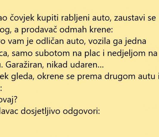 VIC DANA: Rabljeni auto