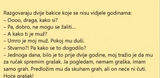 VIC DANA: Grašak ili grah