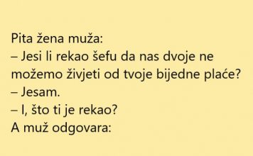 VIC DANA: Bijedna plaća
