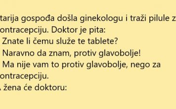 VIC DANA: Protiv glavobolje