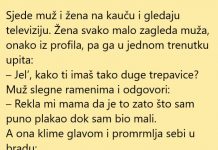VIC DANA: Muž ima duge trepavice