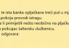 VIC DANA: Banka treći put opljačkana