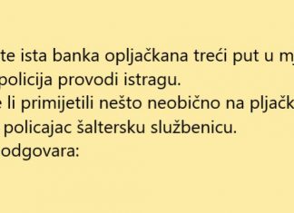 VIC DANA: Banka treći put opljačkana